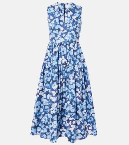 Floral-appliquÃ© ruffled cotton cocktail dress - Erdem - Modalova