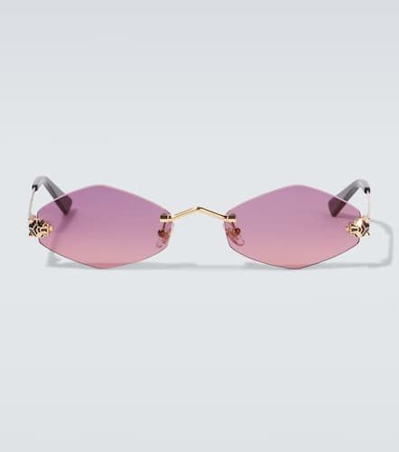 Rectangular sunglasses - Cartier Eyewear Collection - Modalova