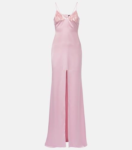 Robe aus Satin mit Pailletten - David Koma - Modalova