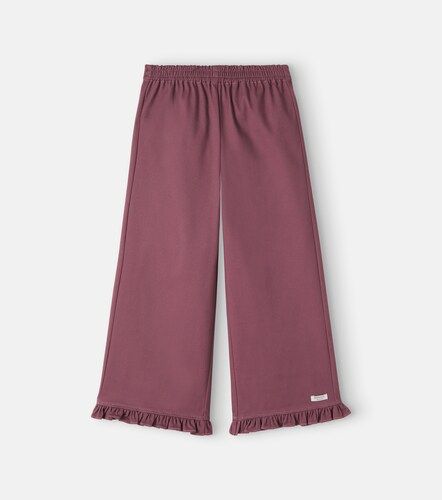Pantalones Aiklien en mezcla de algodón con volantes - Donsje - Modalova