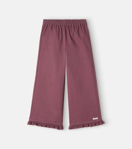 Pantalones Aiklien en mezcla de algodón con volantes - Donsje - Modalova