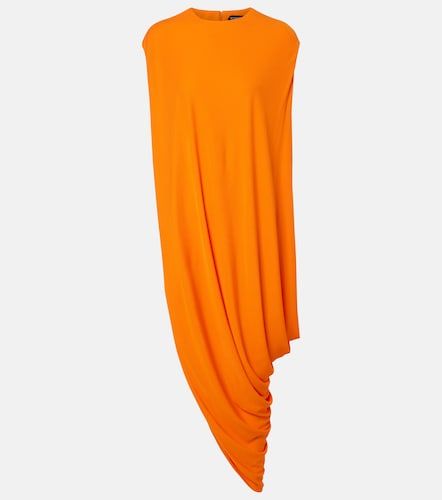 Top asimétrico de crepé de jersey drapeado - Tom Ford - Modalova