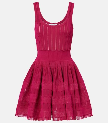 Alaïa Minikleid aus Strick - Alaia - Modalova