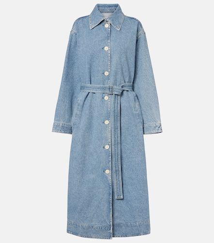 X Maria McManus denim wrap coat - Agolde - Modalova