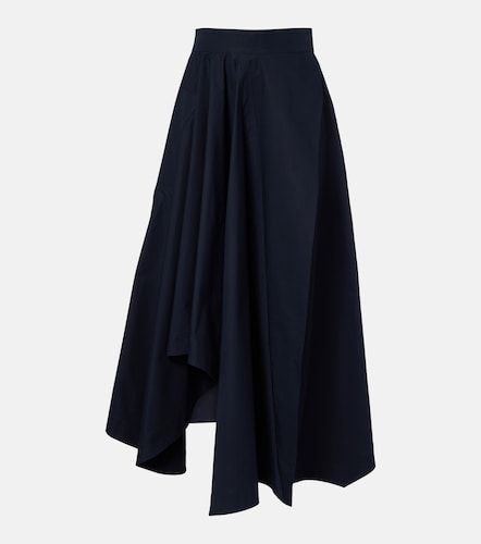 Gonna lunga in popeline di cotone - Givenchy - Modalova