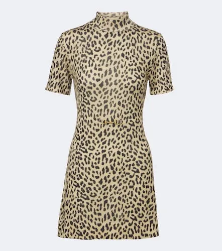 Kylie leopard-print wool sweater dress - Rixo - Modalova