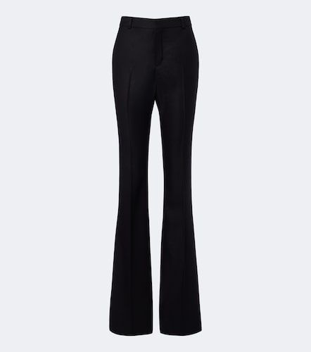 Pantalones flared de cachemir - Saint Laurent - Modalova