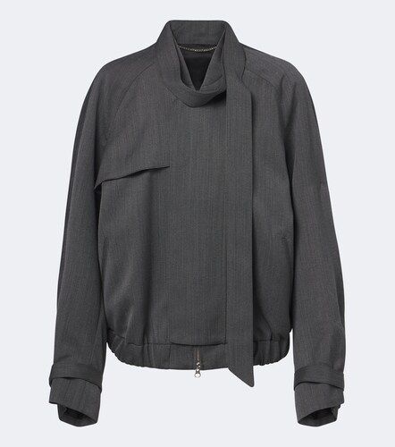 Virgin wool bomber jacket - Victoria Beckham - Modalova