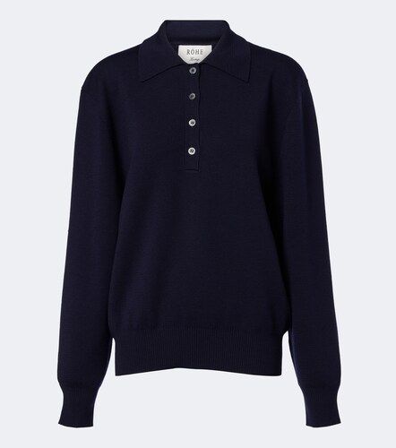 Rohe Wool polo sweater - Rohe - Modalova