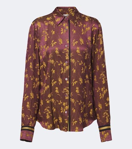Camicia in jacquard floreale - Dries Van Noten - Modalova