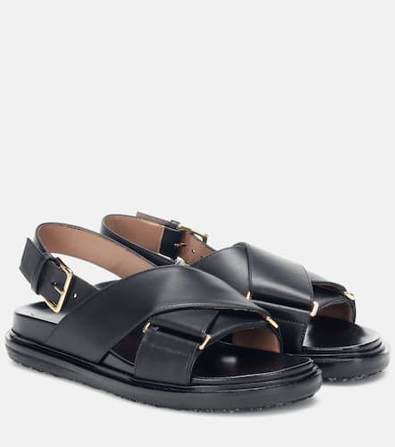 Marni Fussbett leather sandals - Marni - Modalova