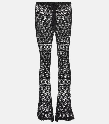 Bianca crocheted cotton pants - Anna Kosturova - Modalova