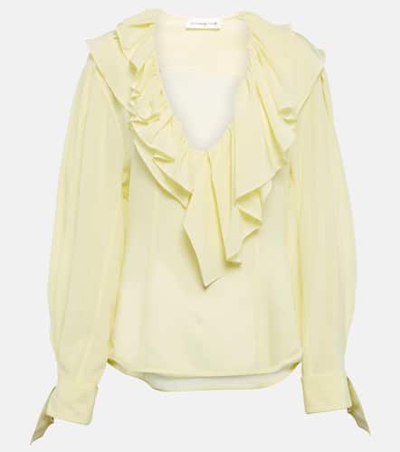 Silk crÃªpe de chine blouse - Victoria Beckham - Modalova