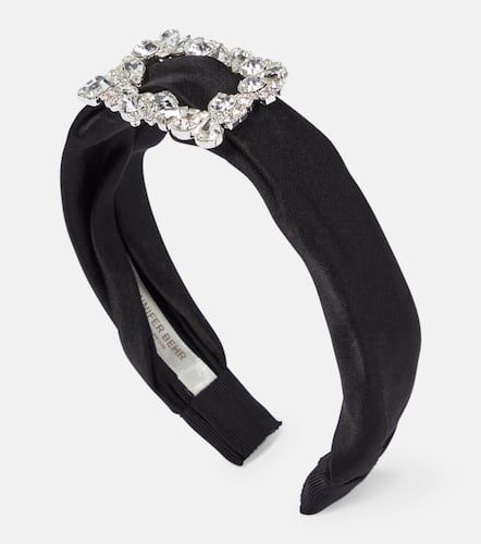 Elise embellished silk headband - Jennifer Behr - Modalova