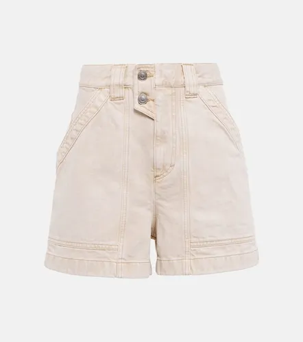 Shorts en denim de algodón - Marant Etoile - Modalova