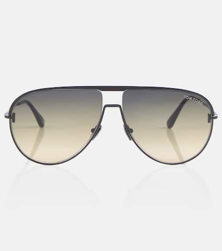 Gafas de sol de aviador Theo - Tom Ford - Modalova