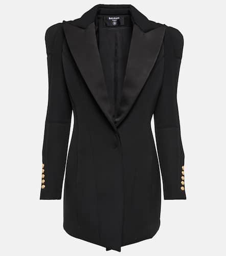 Balmain Miniabito blazer in lana - Balmain - Modalova