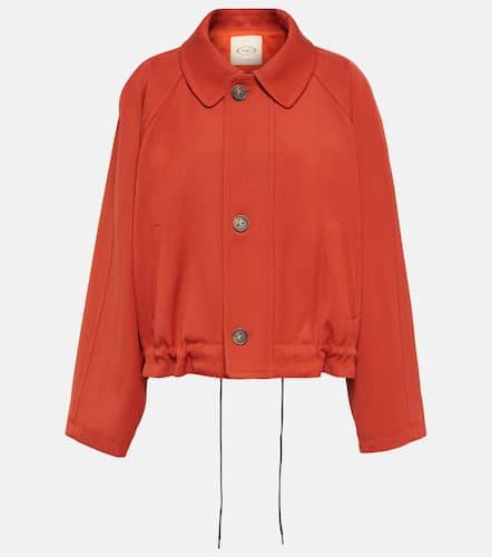 Tod's Cropped virgin wool jacket - Tod's - Modalova