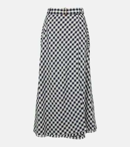 Etro Gingham jacquard midi skirt - Etro - Modalova