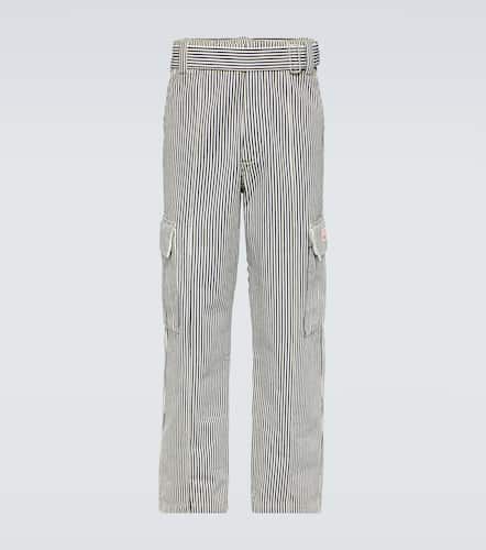 Pantalones cargo de algodón a rayas - Kenzo - Modalova