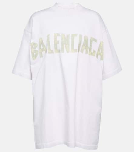 T-shirt Tape Type en coton - Balenciaga - Modalova