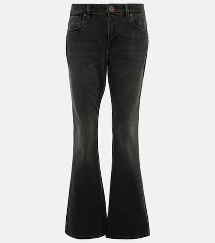 Western low-rise bootcut jeans - Balmain - Modalova