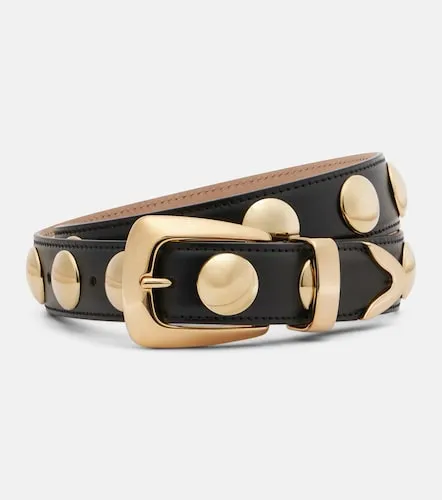 Benny studded patent leather belt - Khaite - Modalova