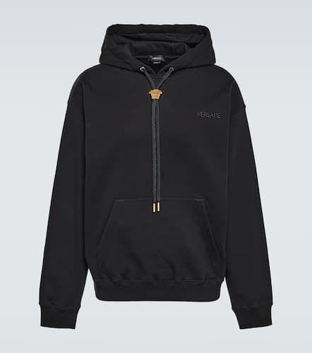 Versace Medusa cotton hoodie - Versace - Modalova