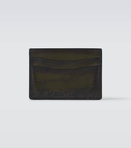 Bambou Scritto leather card holder - Berluti - Modalova