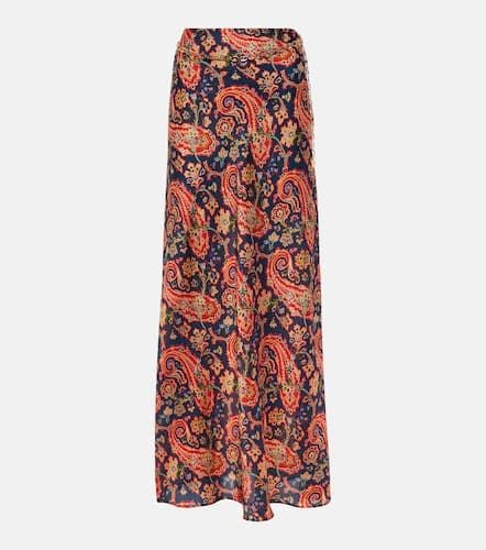 Rabanne Paisley satin maxi skirt - Rabanne - Modalova