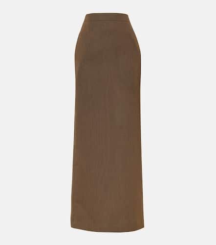 Wool twill maxi skirt - Bottega Veneta - Modalova