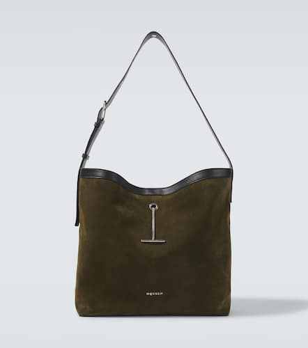 Pendant suede tote bag - Alexander McQueen - Modalova