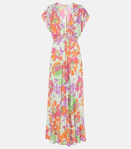 Vestido largo Cecile floral - Poupette St Barth - Modalova