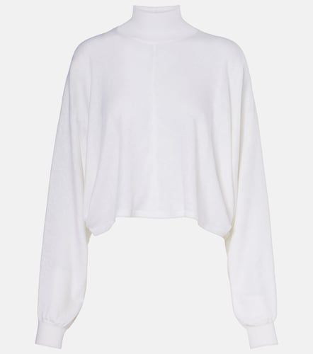 Alaïa Cropped-Pullover aus Leinen - Alaia - Modalova