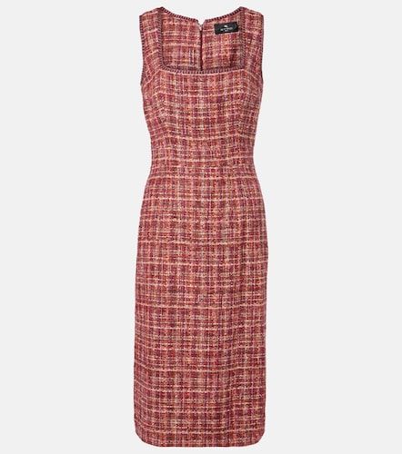Abito midi in misto cotone e lana - Etro - Modalova