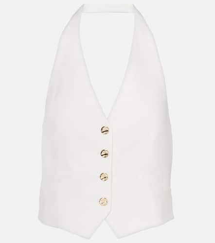 Arabella linen-blend vest - Veronica Beard - Modalova