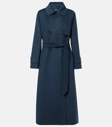 Abrigo de lana virgen con cinturón - 'S Max Mara - Modalova