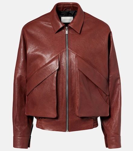 Magda Butrym Leather bomber jacket - Magda Butrym - Modalova