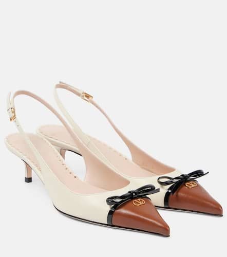 Bepointy 45 leather slingback pumps - Valentino Garavani - Modalova