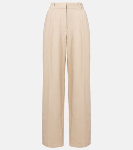 Pantaloni Lilas in cotone e lino - The Row - Modalova