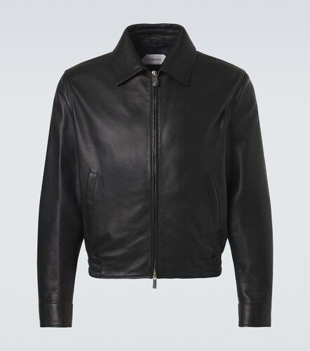 Versace Blouson aus Leder - Versace - Modalova