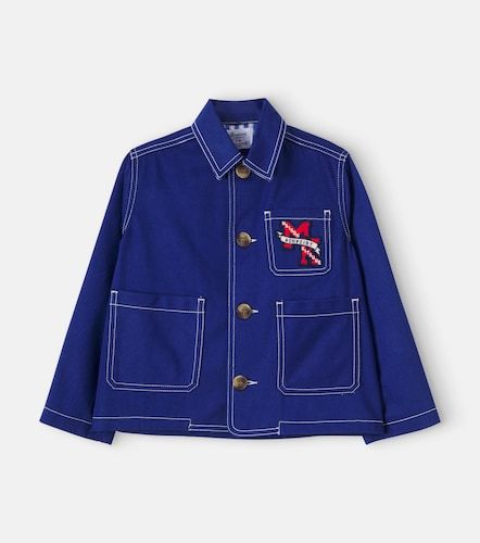 X Maison Kitsuné chaqueta Linus de sarga de algodón - Bonpoint - Modalova