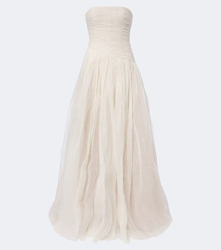 Vestido de novia Mila de organza de seda - Danielle Frankel - Modalova