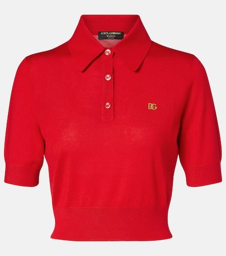 Polo de cachemir y seda - Dolce&Gabbana - Modalova