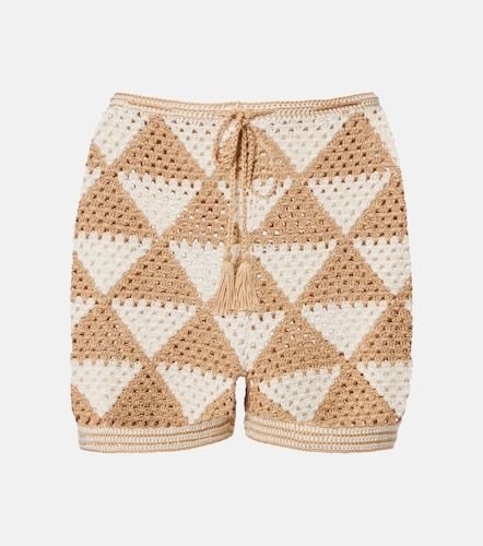Shorts Maija de croché de algodón - Anna Kosturova - Modalova