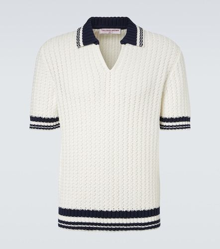Polo Swift de croché de algodón a rayas - Orlebar Brown - Modalova