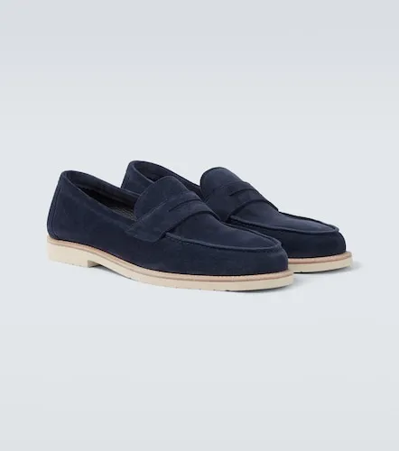Suede penny loafers - Brunello Cucinelli - Modalova
