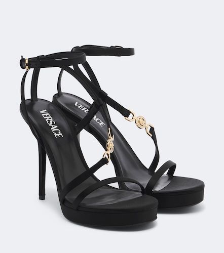 Versace Medusa '95 satin sandals - Versace - Modalova