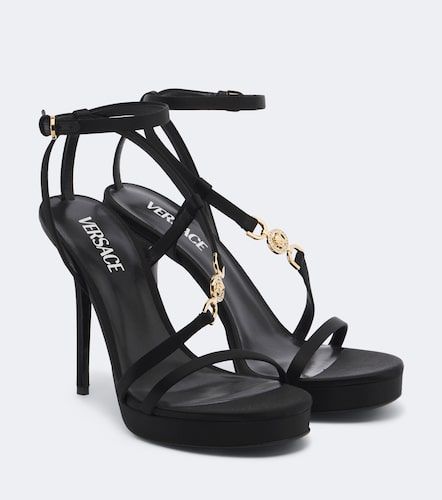 Versace Medusa '95 satin sandals - Versace - Modalova