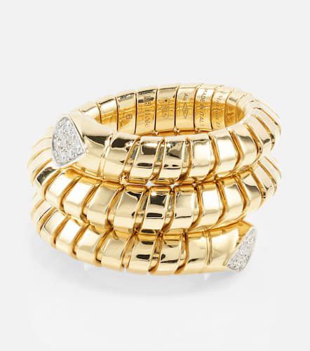 Ring Trisola aus 18kt Gelbgold mit Diamanten - Marina B - Modalova